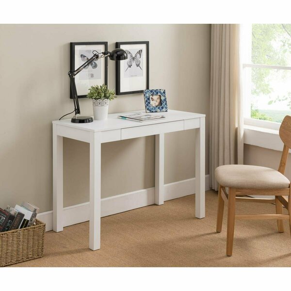 Deluxdesigns Desk Wood - White DE3538075